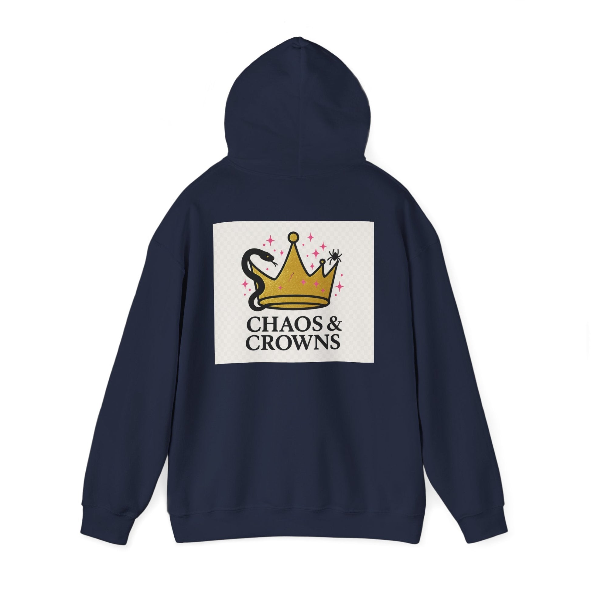 Chaos & Crowns Hoodie — Strong Women Statement Sweatshirt 👑✨ Printify