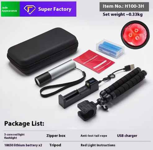 âGlow Beamâ Infrared Red Light Therapy Lamp â Healing Heat for Skin & Body