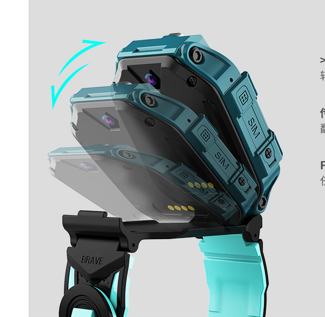 Kids Smart Watch SOS Call Location Finder Locator Tracker--Keep you kids safe! Maroon Asteria