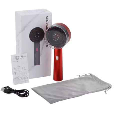 âCrown Careâ Red Light Scalp Massager â Hair Oiling & Growth Booster  Description: