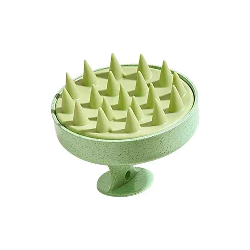 CushionWave Wet & Dry Scalp Massage Brush – Deep-Clean & Relax