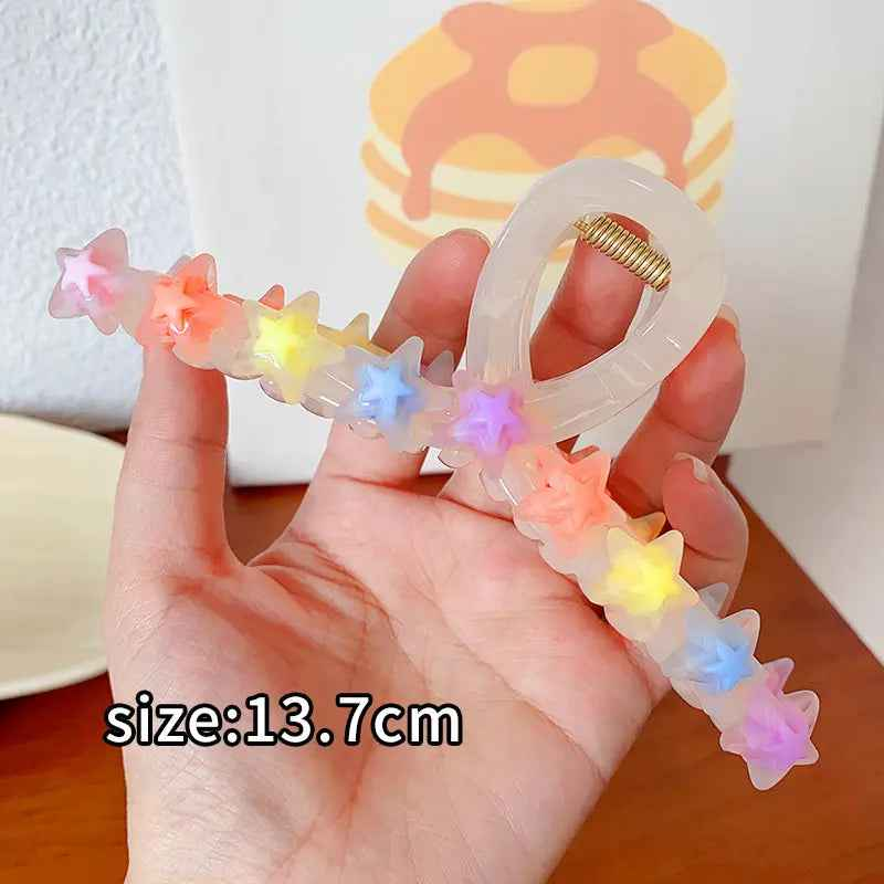 Love Star Hair Clip - Fashionable Simple Accessory