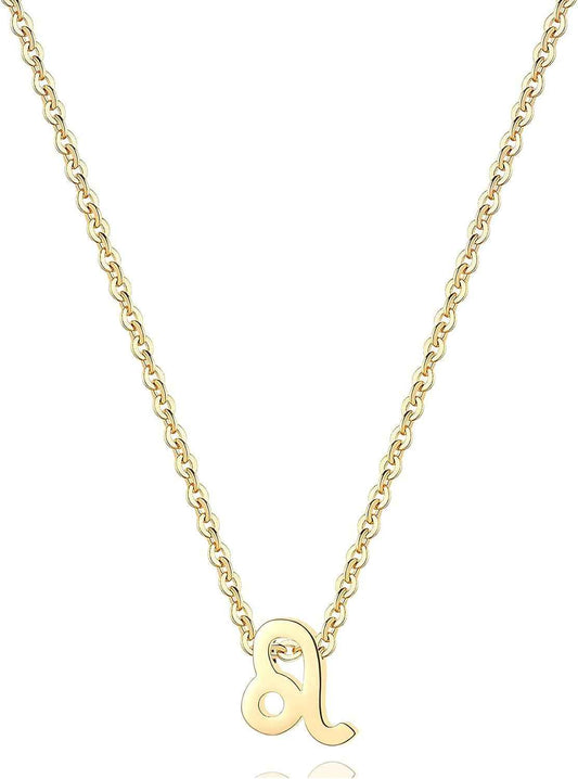 Cosmic Constellations Zodiac Necklace – 18K Gold‑Plated 12‑Sign Pendant