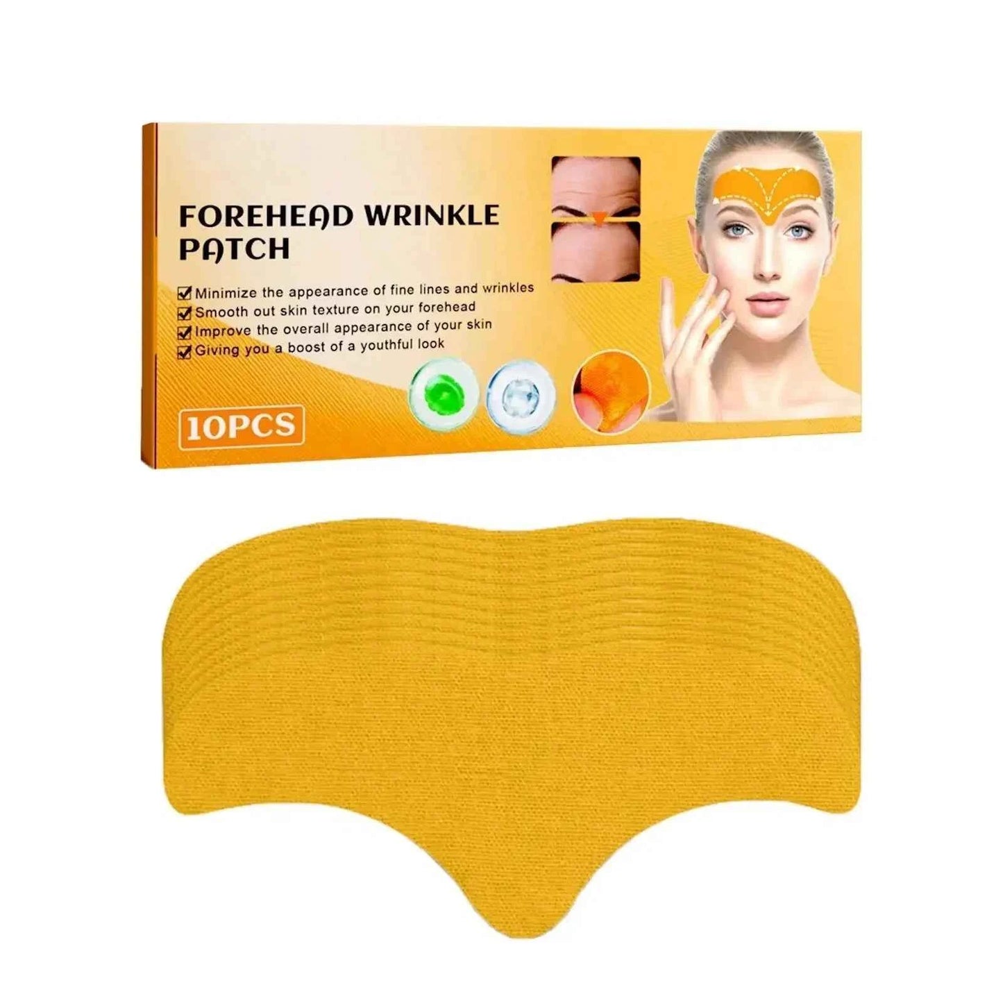 "Wrinkle Patch” 10‑Piece Face Lifting Wrinkle Patches – Firm, Smooth, Repeat
