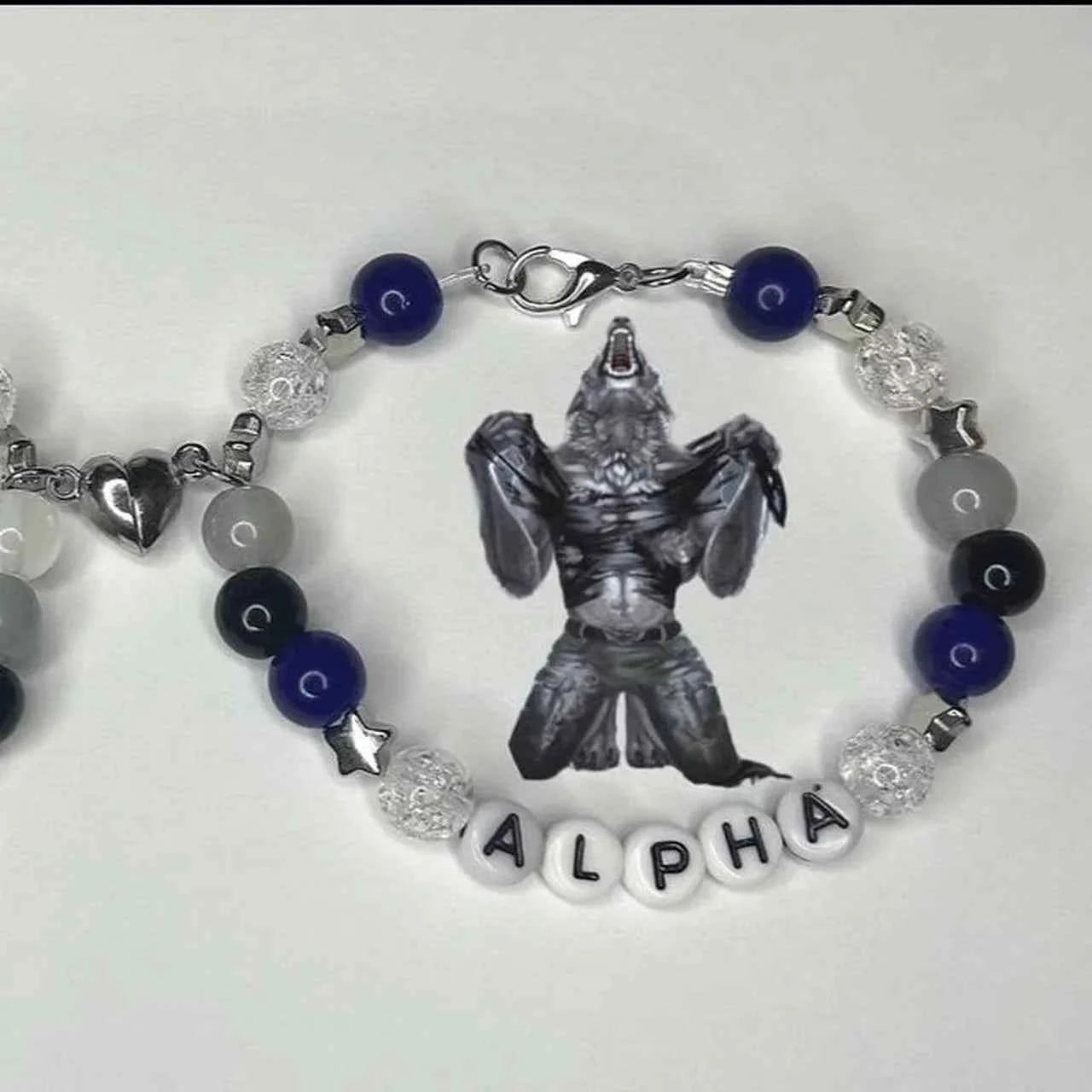 ︎︎Handmade Sigma&alpha bracelets ︎︎