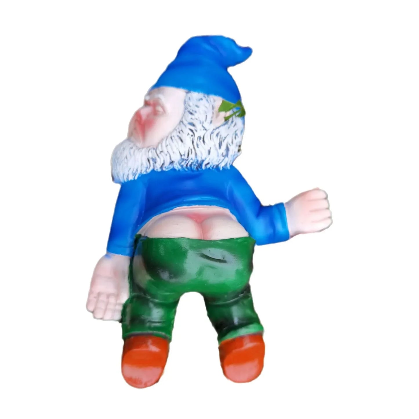 15CM Funny Drunken Christmas Garden Gnome – Weatherproof Resin Statue for Indoor/Outdoor Home Décor