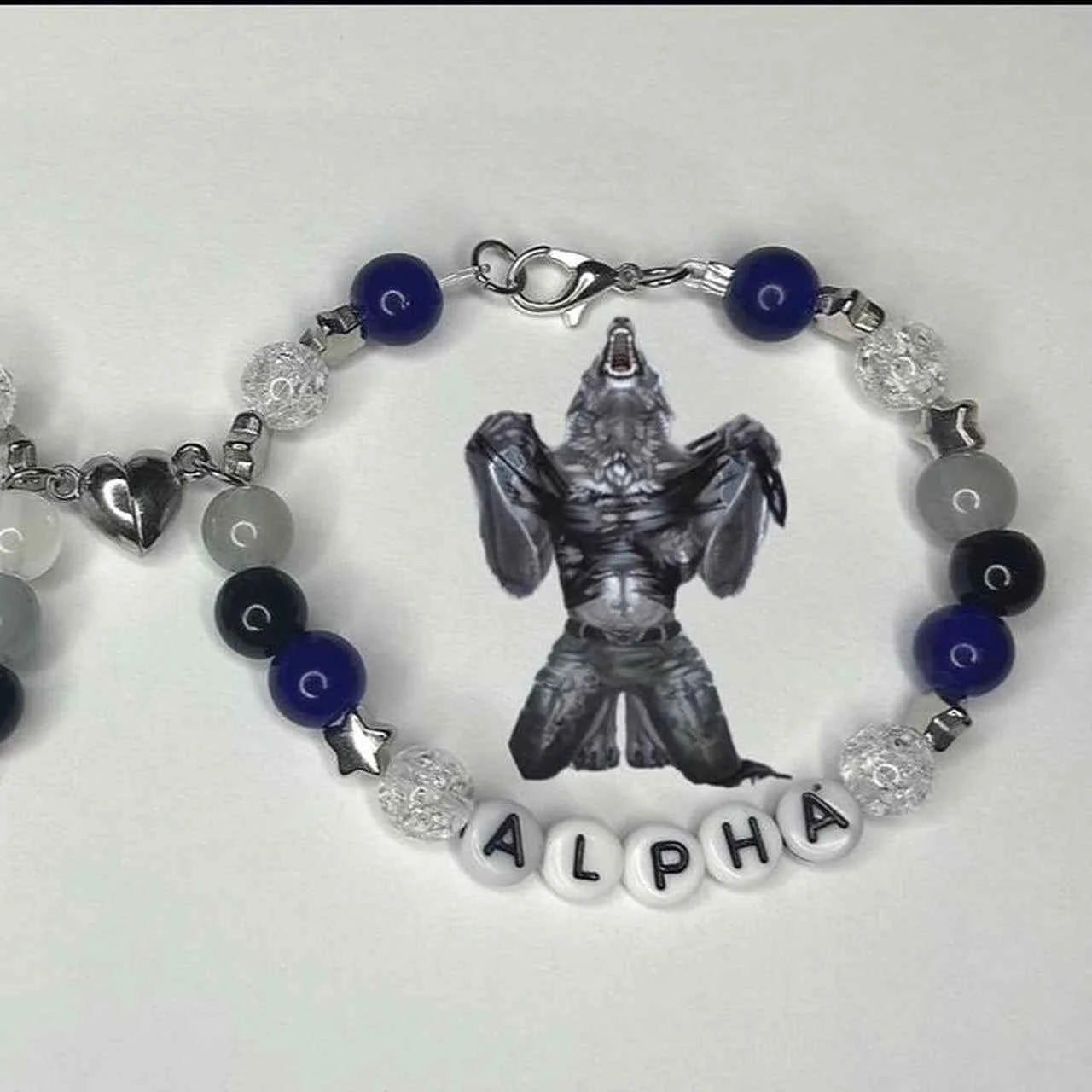 ︎︎Handmade Sigma&alpha bracelets ︎︎
