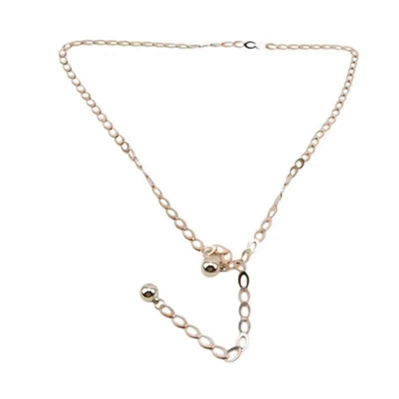 ✨ Gold Metal Chain Waist Belt ✨ | High Waist Party Belt for Dresses 👗🎉